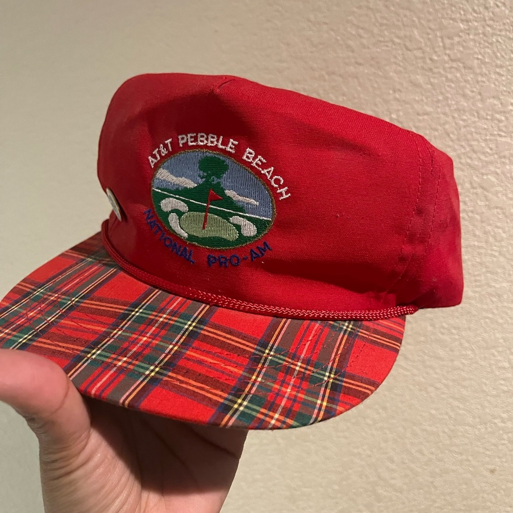 Vintage Pebble Beach Golf Hat Gem